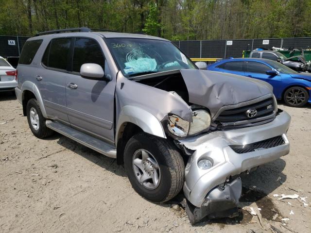 TOYOTA SEQUOIA SR 2002 with VIN 5TDBT44A72S125765 - Photo from auction