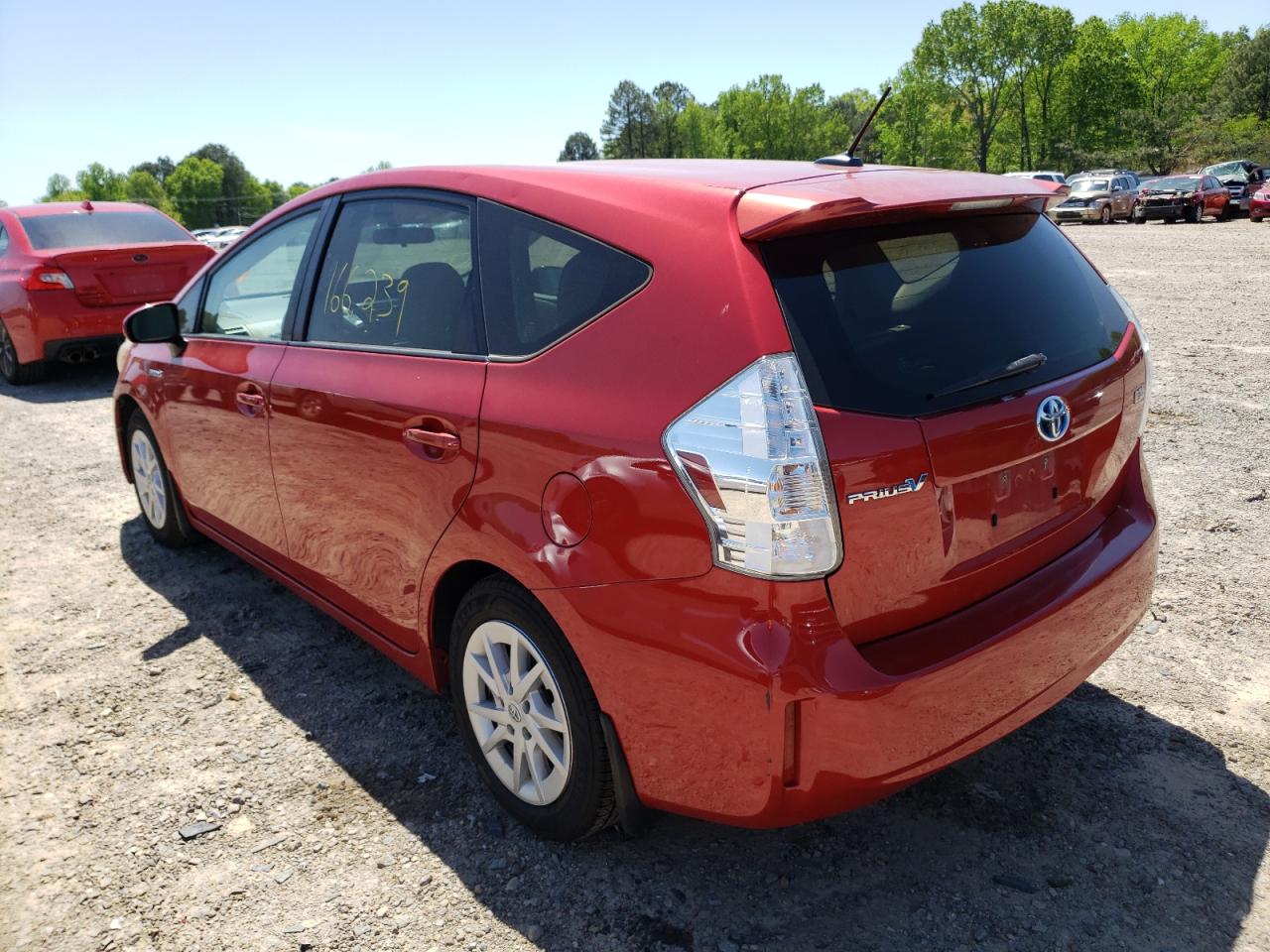 Photo 3 from auction – 2012 TOYOTA PRIUS V with VIN JTDZN3EU1C3152779