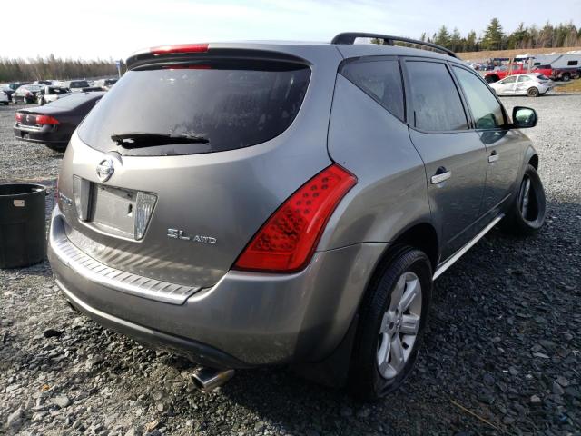 Photo 4 from auction – 2007 NISSAN MURANO SL with VIN JN8AZ08W87W642500