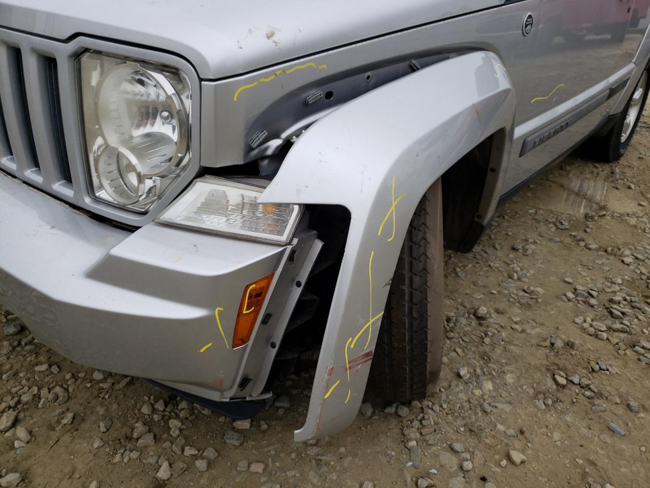 Photo 9 from auction – 2012 JEEP LIBERTY SP with VIN 1C4PJMAK5CW129839