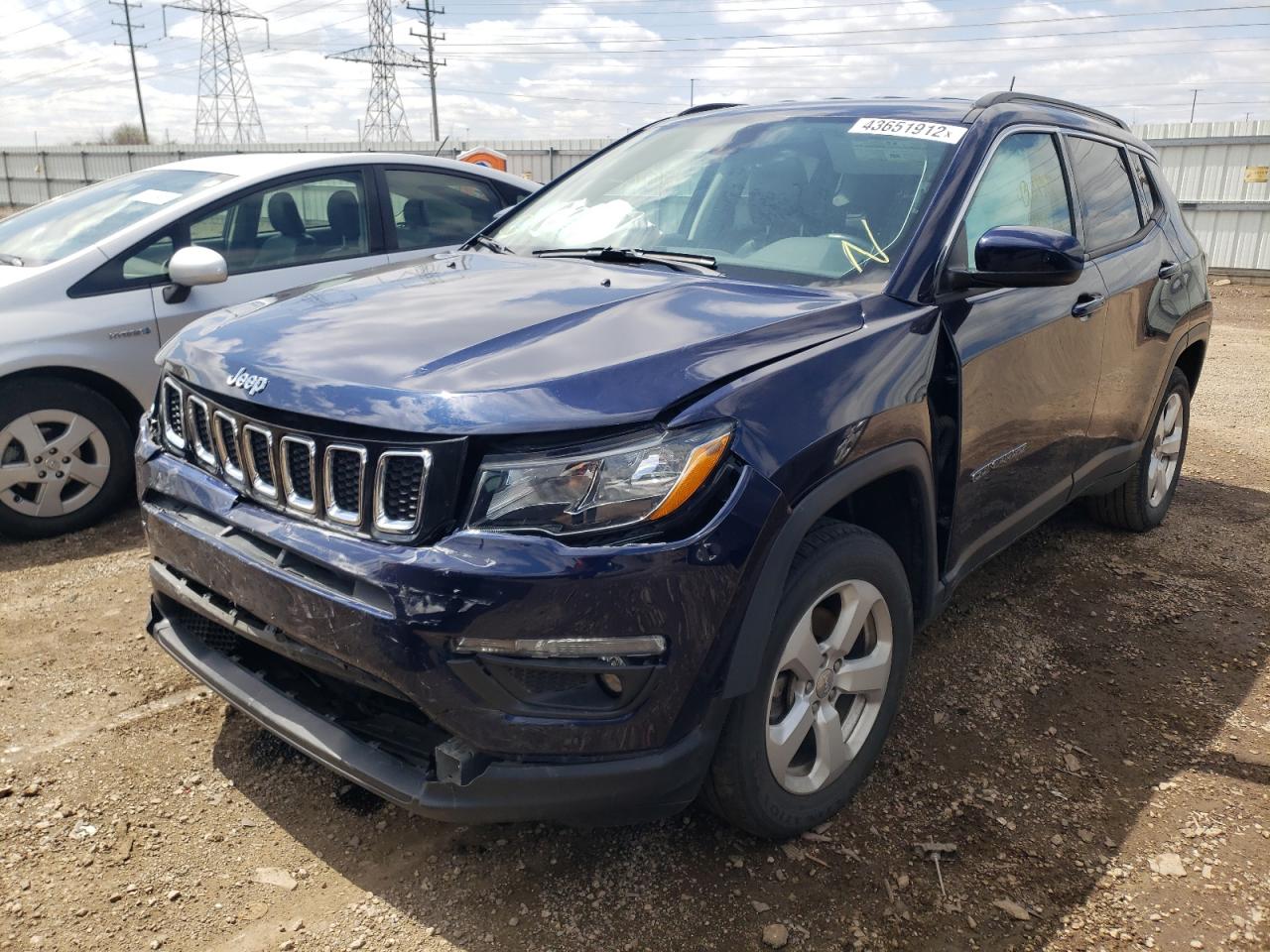 Photo 2 from auction – 2018 JEEP COMPASS LA with VIN 3C4NJDBB2JT308154