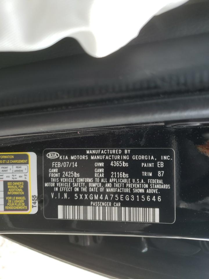 Photo 10 from auction – 2014 KIA OPTIMA LX with VIN 5XXGM4A75EG315646
