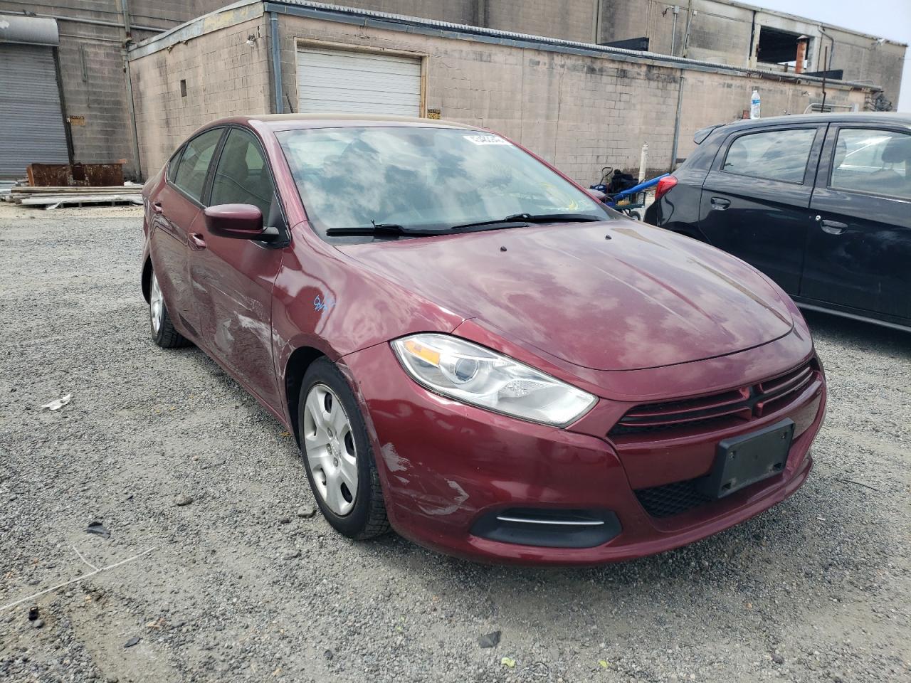 DODGE DART SE 2015 with VIN 1C3CDFAA8FD345651 - Photo from auction