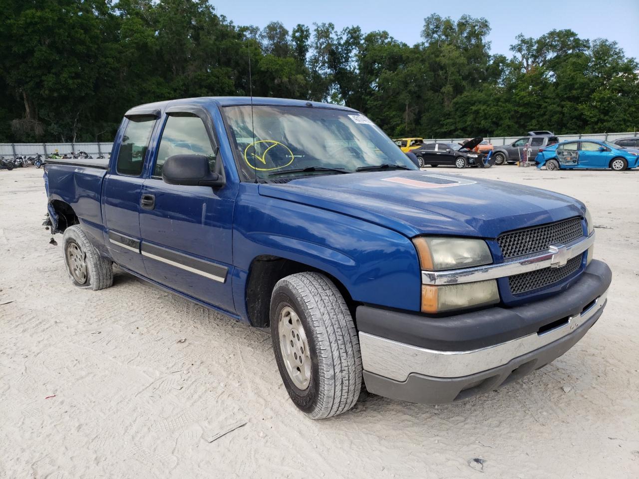 CHEVROLET silverado 2003 with VIN 2GCEC19V131211234 - Photo from auction