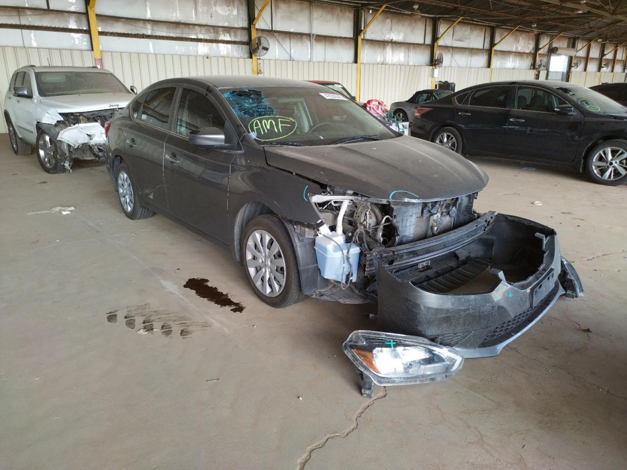 Photo 1 from auction – 2016 NISSAN SENTRA S with VIN 3N1AB7AP4GY331606