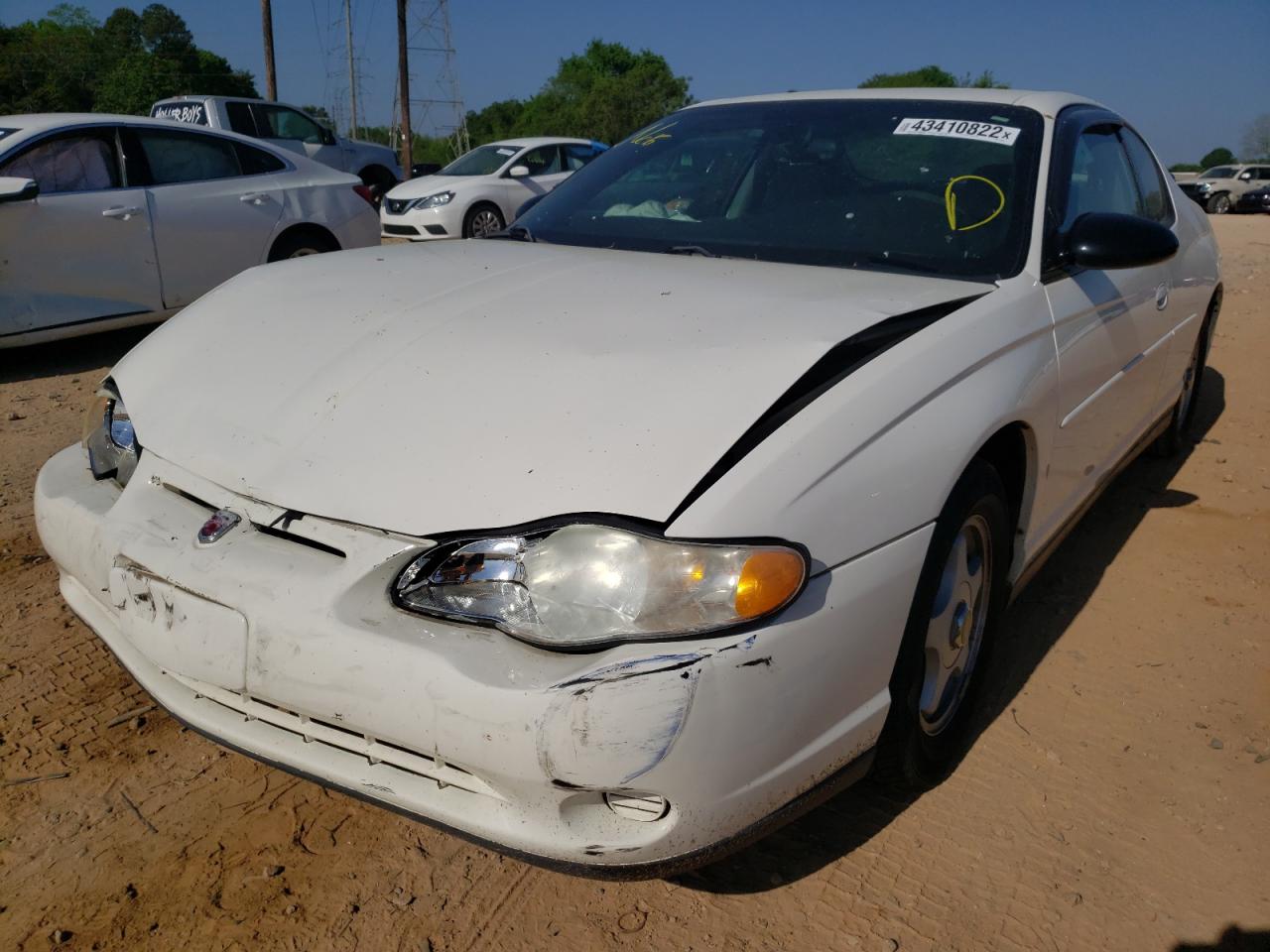 Photo 2 from auction – 2004 CHEVROLET MONTE CARL with VIN 2G1WW12E549355032