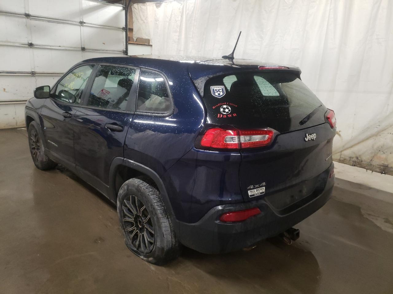 Photo 3 from auction – 2014 JEEP CHEROKEE S with VIN 1C4PJMAB3EW214732