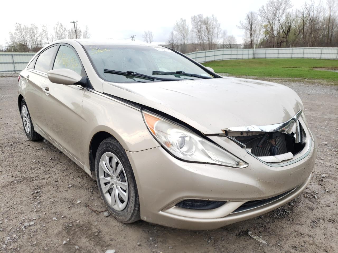 HYUNDAI SONATA GLS 2011 with VIN 5NPEB4AC8BH185047 - Photo from auction