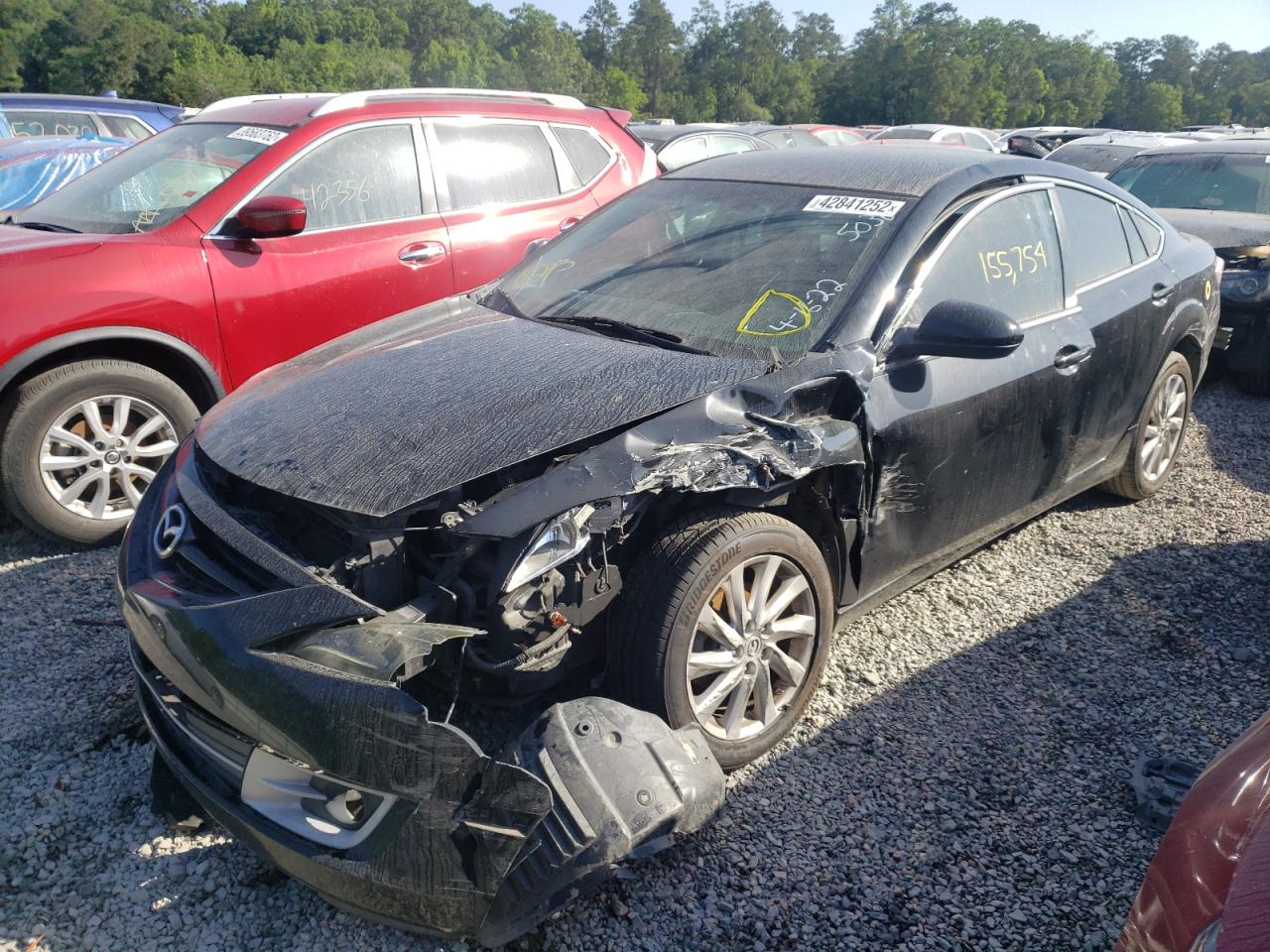 Photo 2 from auction – 2012 MAZDA 6 I with VIN 1YVHZ8DH0C5M15036