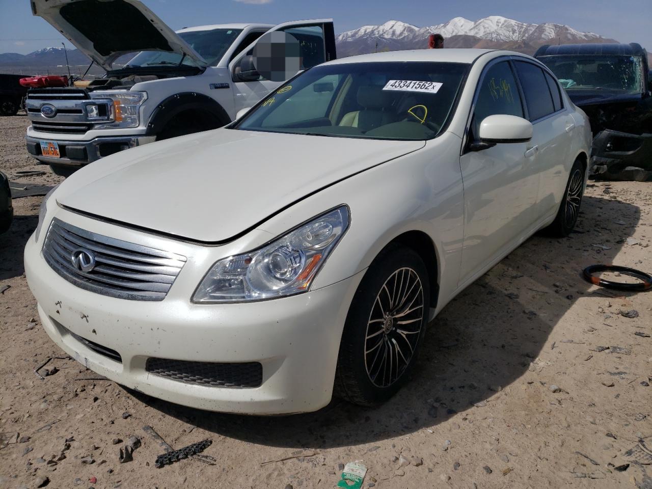 Photo 2 from auction – 2008 INFINITI G35 with VIN JNKBV61E48M222017