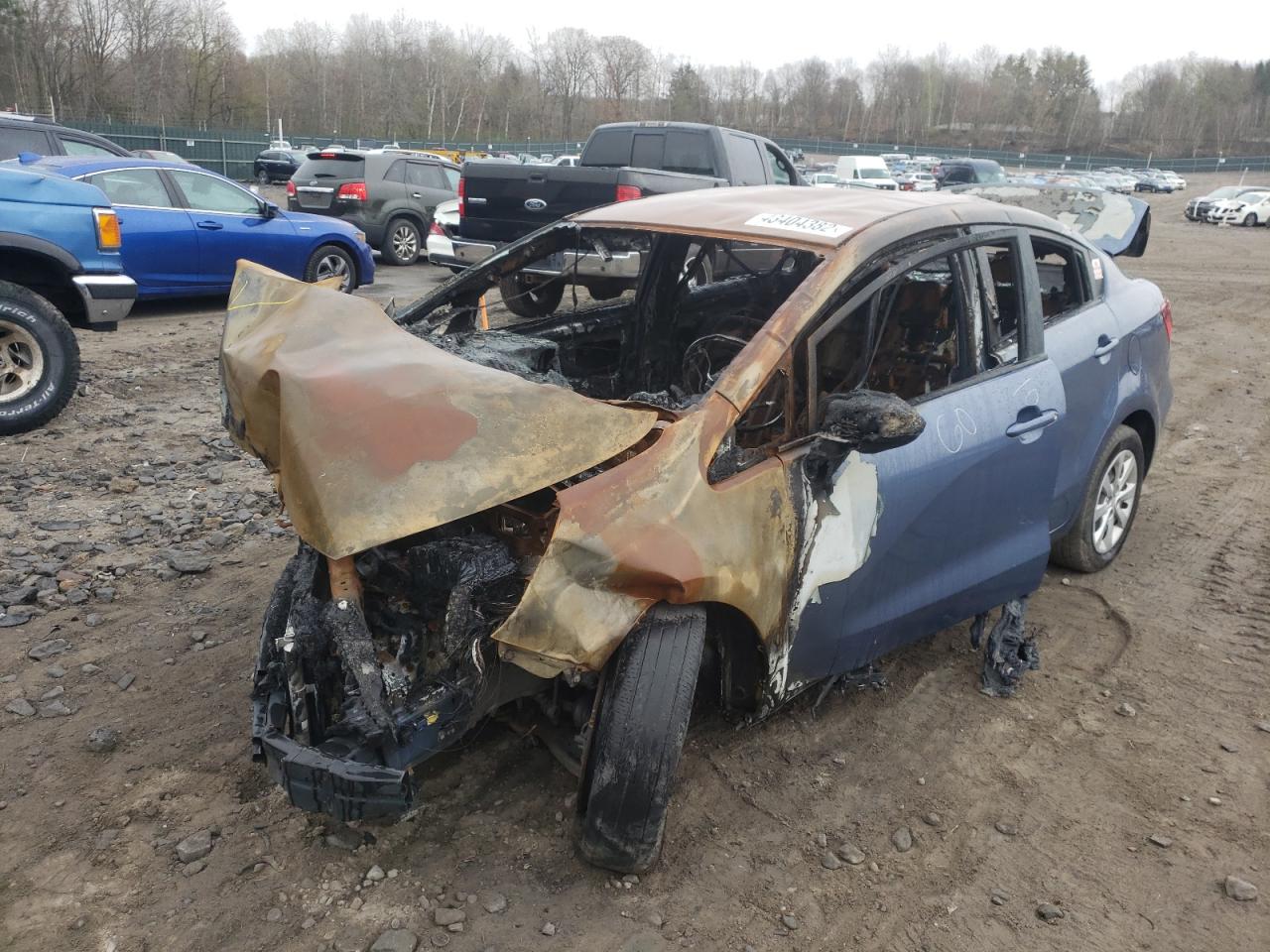 Photo 2 from auction – 2016 KIA RIO LX with VIN KNADM4A34G6535990