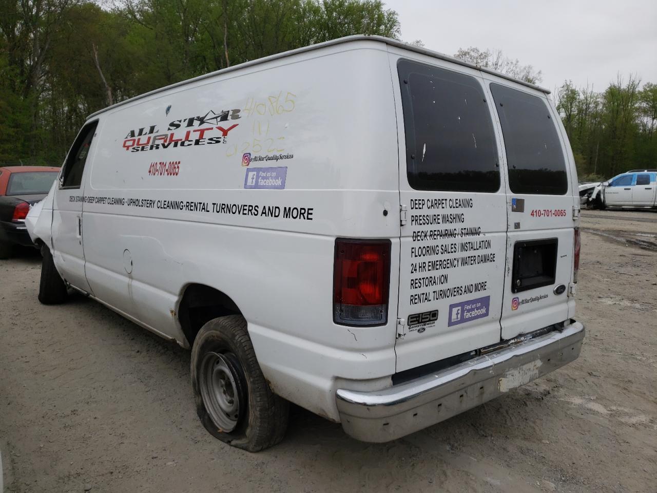 Photo 3 from auction – 2003 FORD ECONOLINE with VIN 1FTRE14L23HA24504