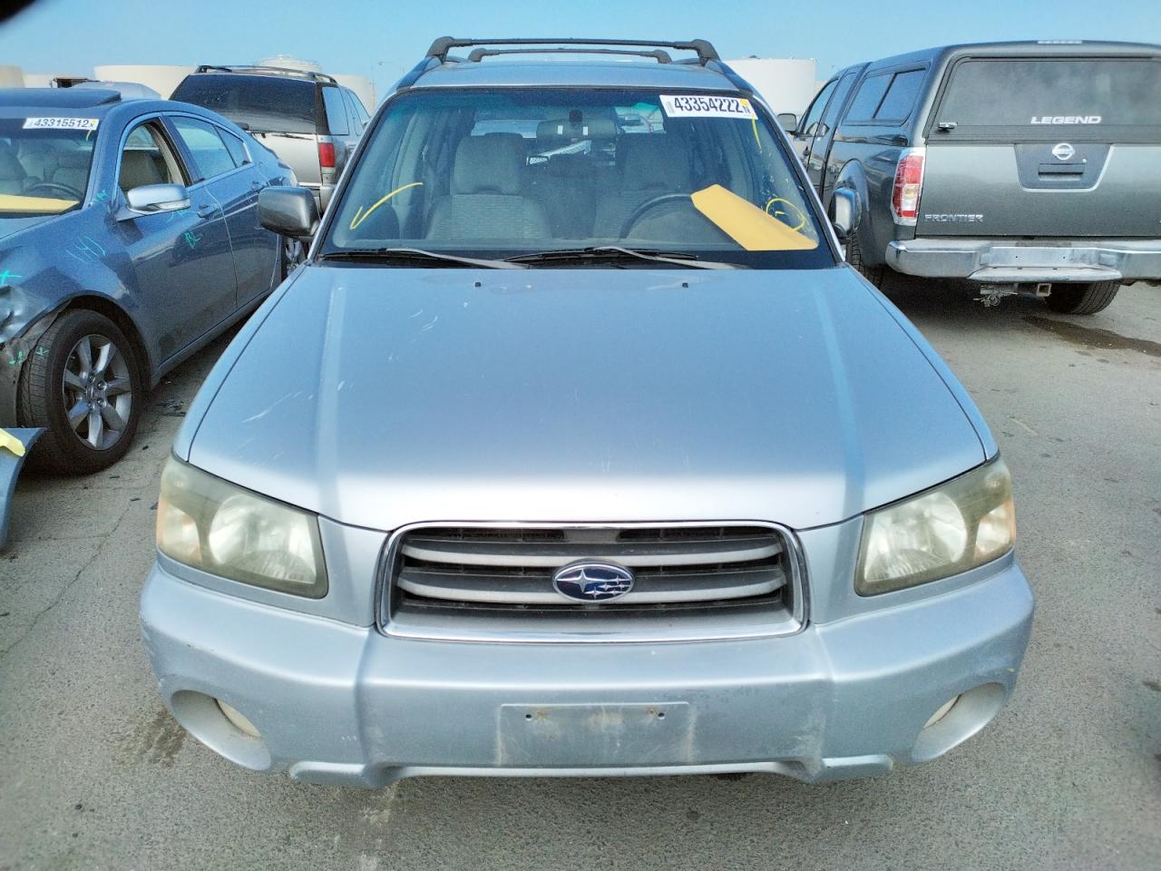 Photo 9 from auction – 2003 SUBARU FORESTER 2 with VIN JF1SG65603H722567