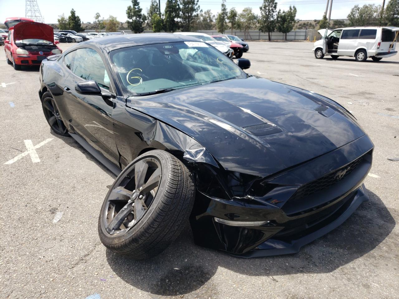 FORD MUSTANG 2021 with VIN 1FA6P8TH2M5156142 - Photo from auction