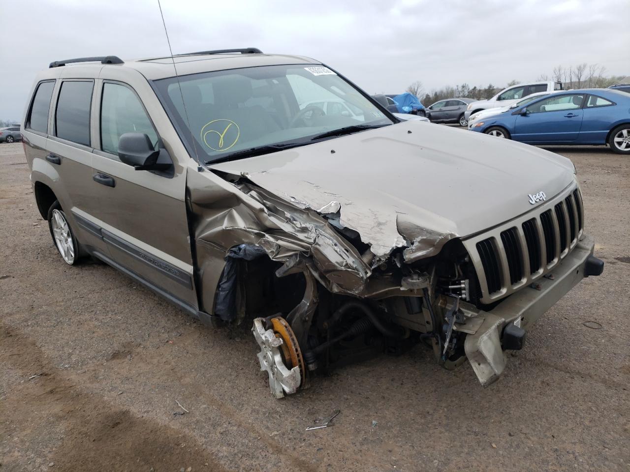 JEEP GRAND CHER 2005 with VIN 1J4GR48K75C628610 - Photo from auction
