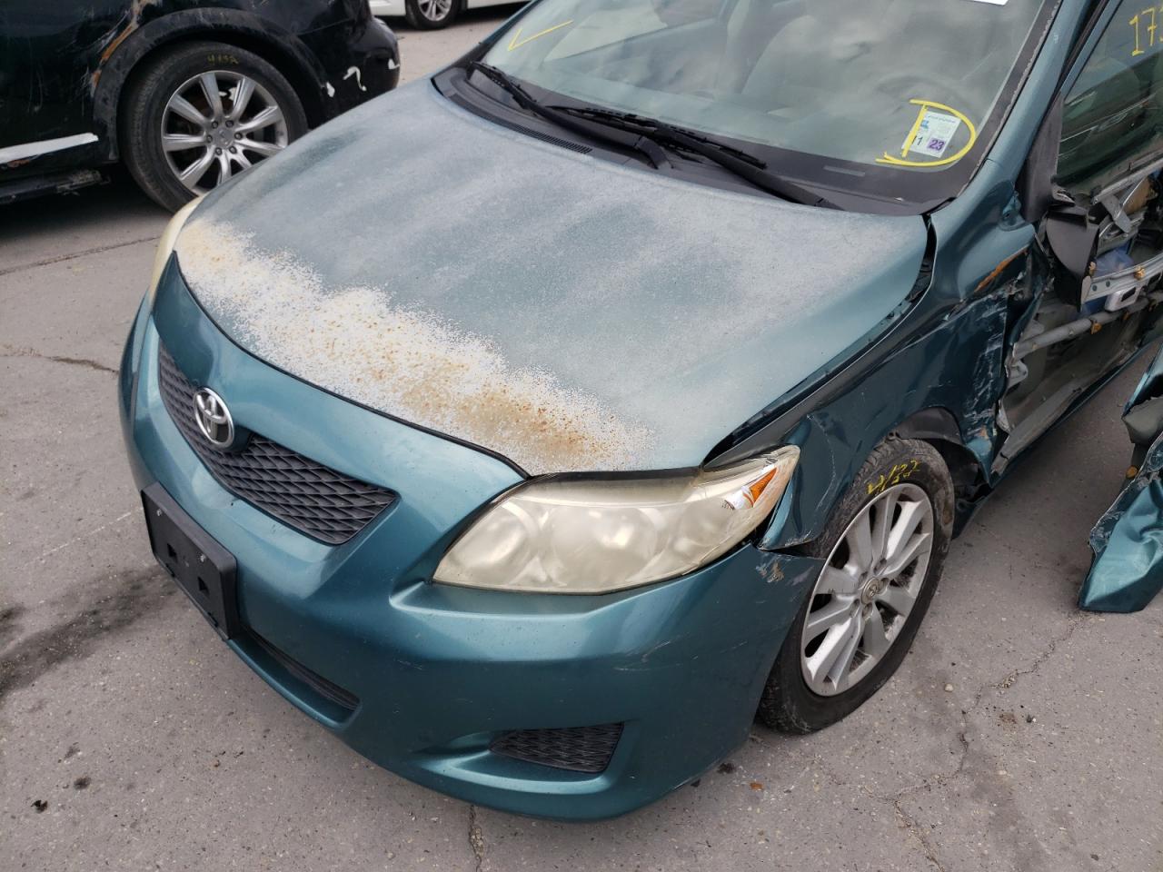 Photo 10 from auction – 2009 TOYOTA COROLLA BA with VIN JTDBL40E29J031194
