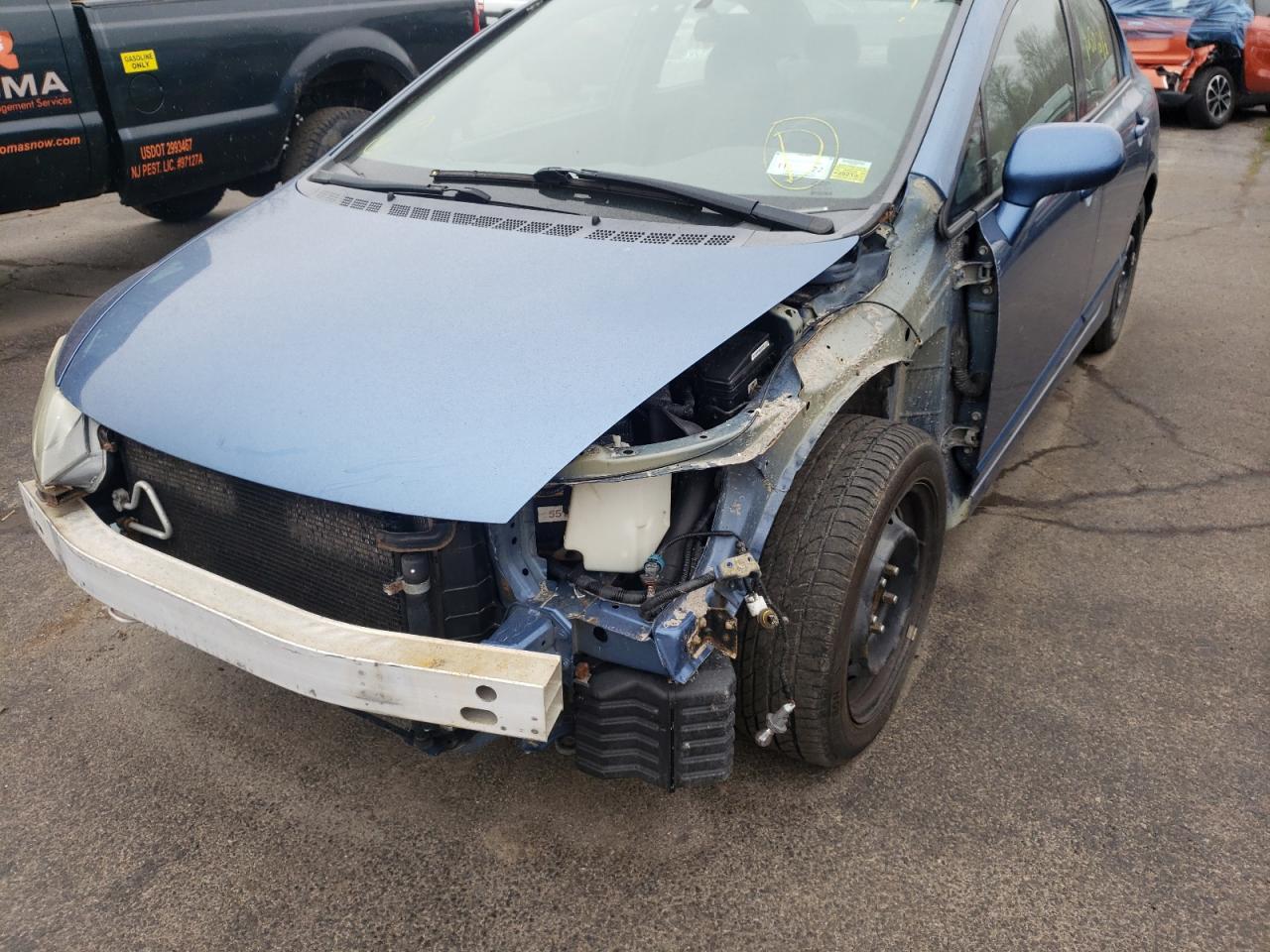 Photo 9 from auction – 2007 HONDA CIVIC with VIN 2HGFA16507H503731