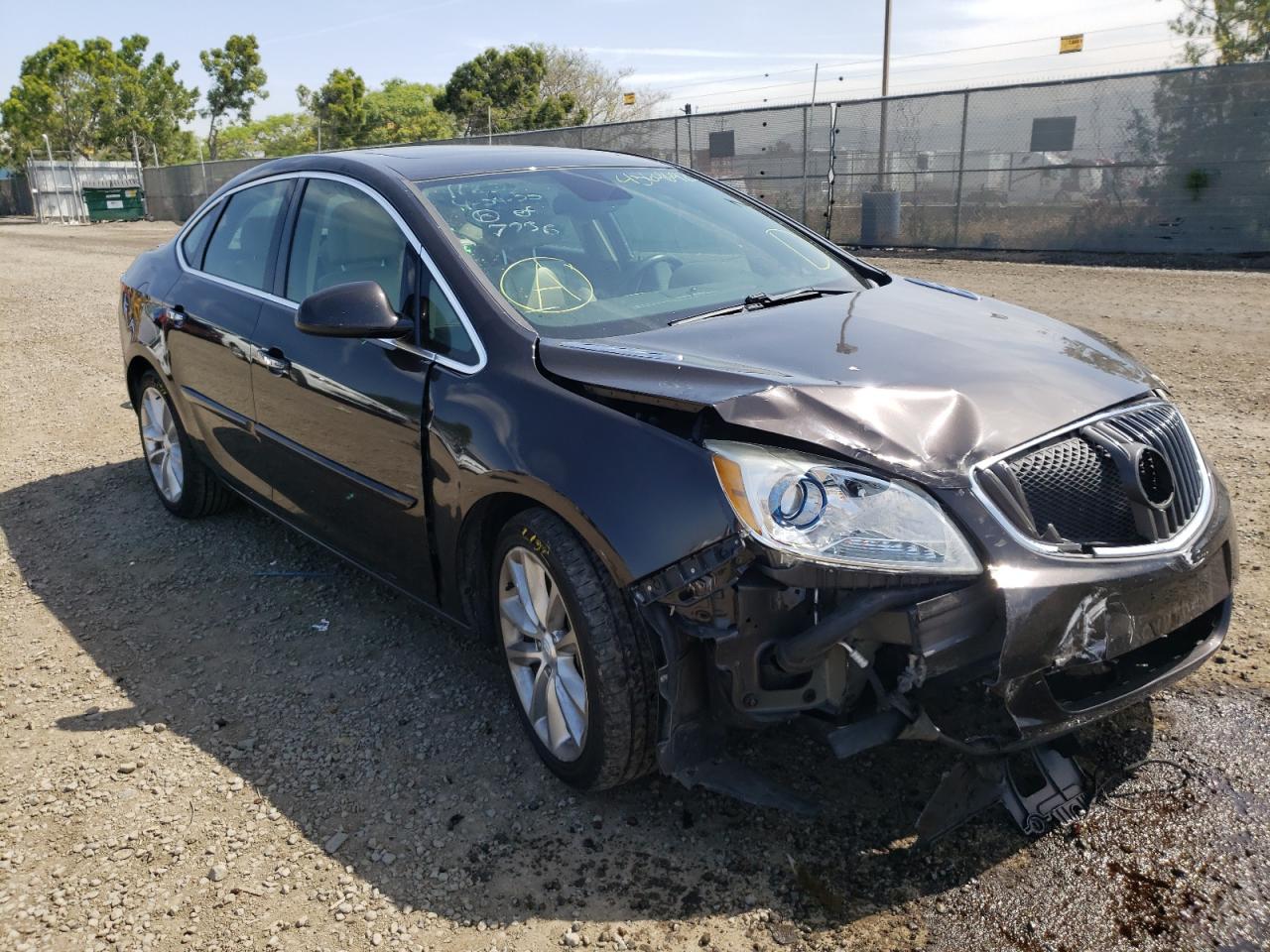BUICK VERANO 2013 with VIN 1G4PS5SK6D4167736 - Photo from auction