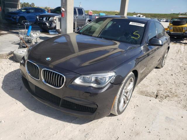 Photo 4 from auction – 2014 BMW 750 I with VIN WBAYA8C50ED825233