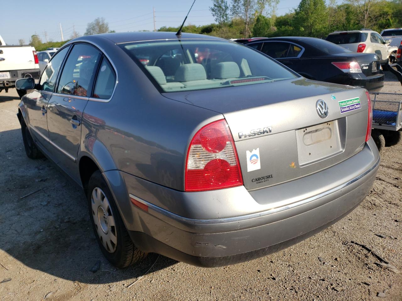 Photo 3 from auction – 2002 VOLKSWAGEN PASSAT GLS with VIN WVWPD63B02P436375