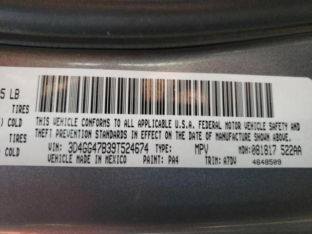 Photo 10 from auction – 2009 DODGE JOURNEY SE with VIN 3D4GG47B39T524674