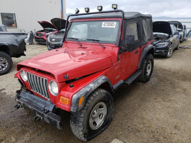 Photo 2 from auction – 2002 JEEP WRANGLER / with VIN 1J4FA49S32P731125