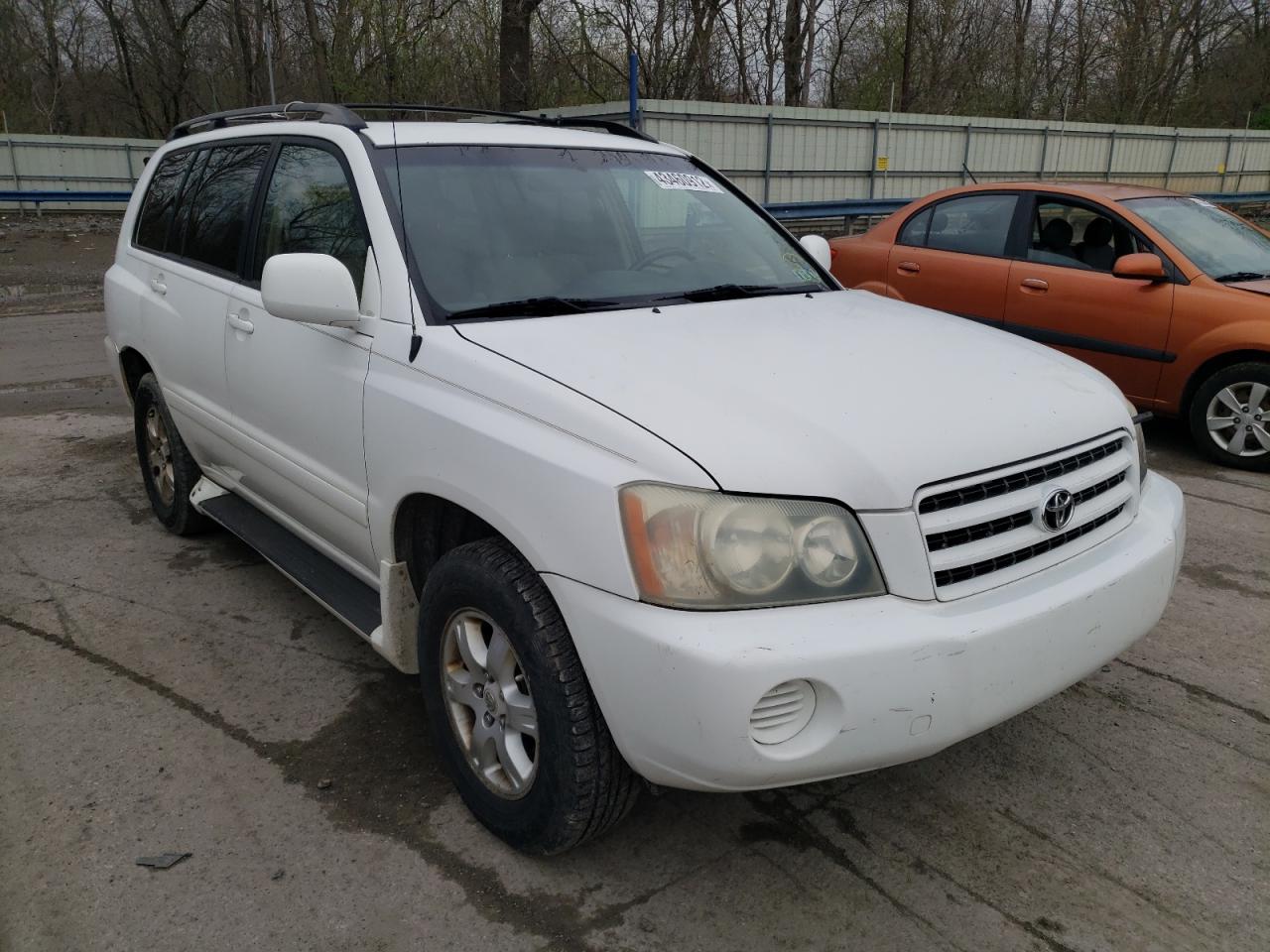 TOYOTA HIGHLANDER 2003 con VIN JTEHD21A030018783 - Foto de la subasta