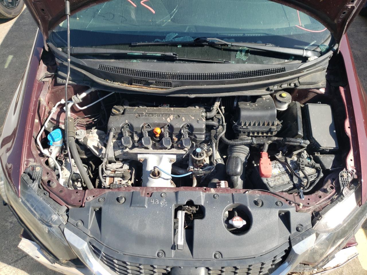 Photo 7 from auction – 2015 HONDA CIVIC LX with VIN 19XFB2F5XFE273983