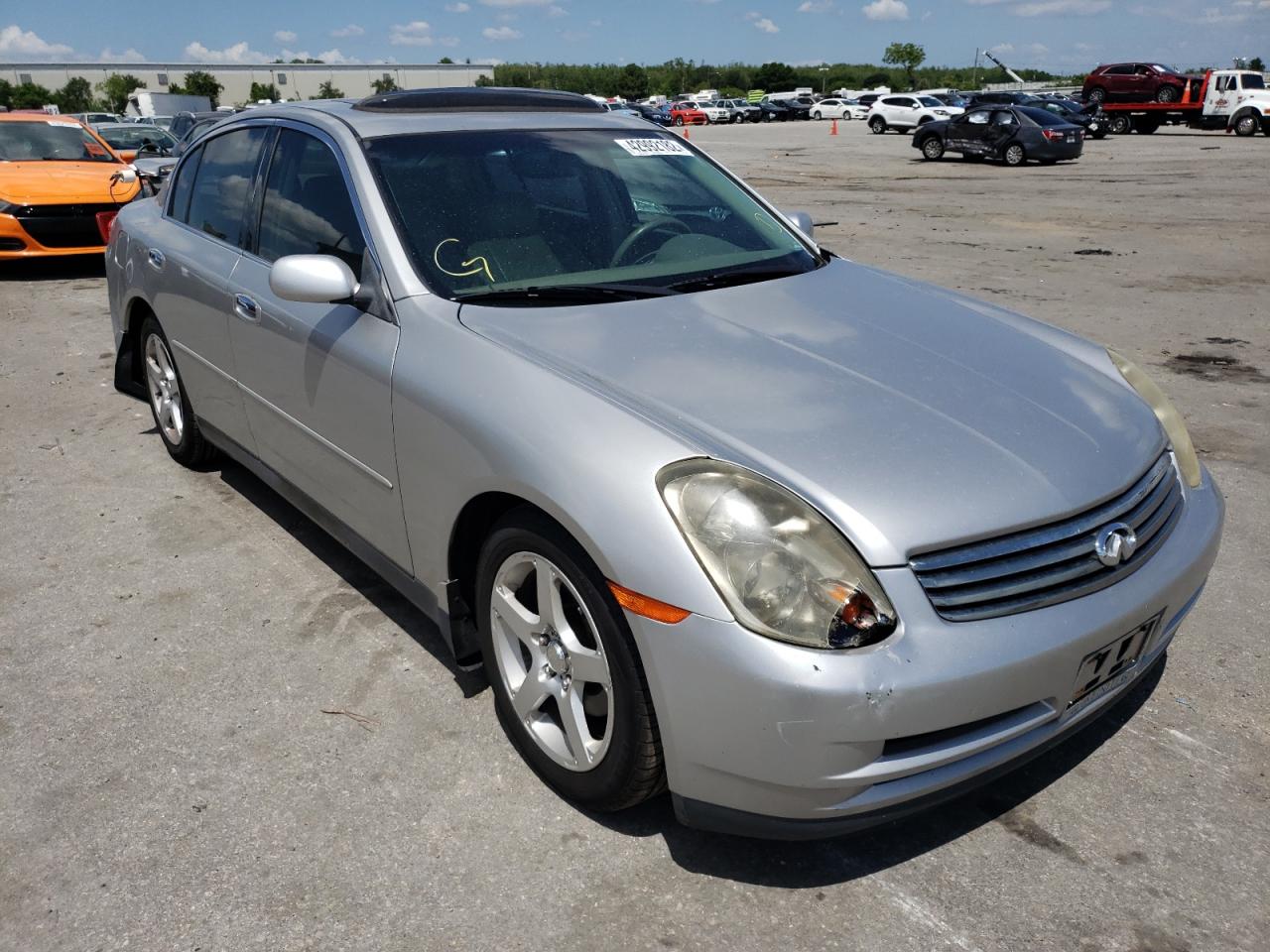 INFINITI G35 2004 with VIN JNKCV51E84M111088 - Photo from auction