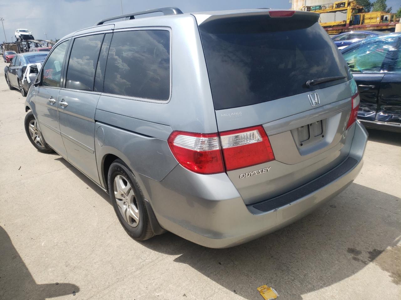 Photo 3 from auction – 2007 HONDA ODYSSEY EX with VIN 5FNRL38677B052200