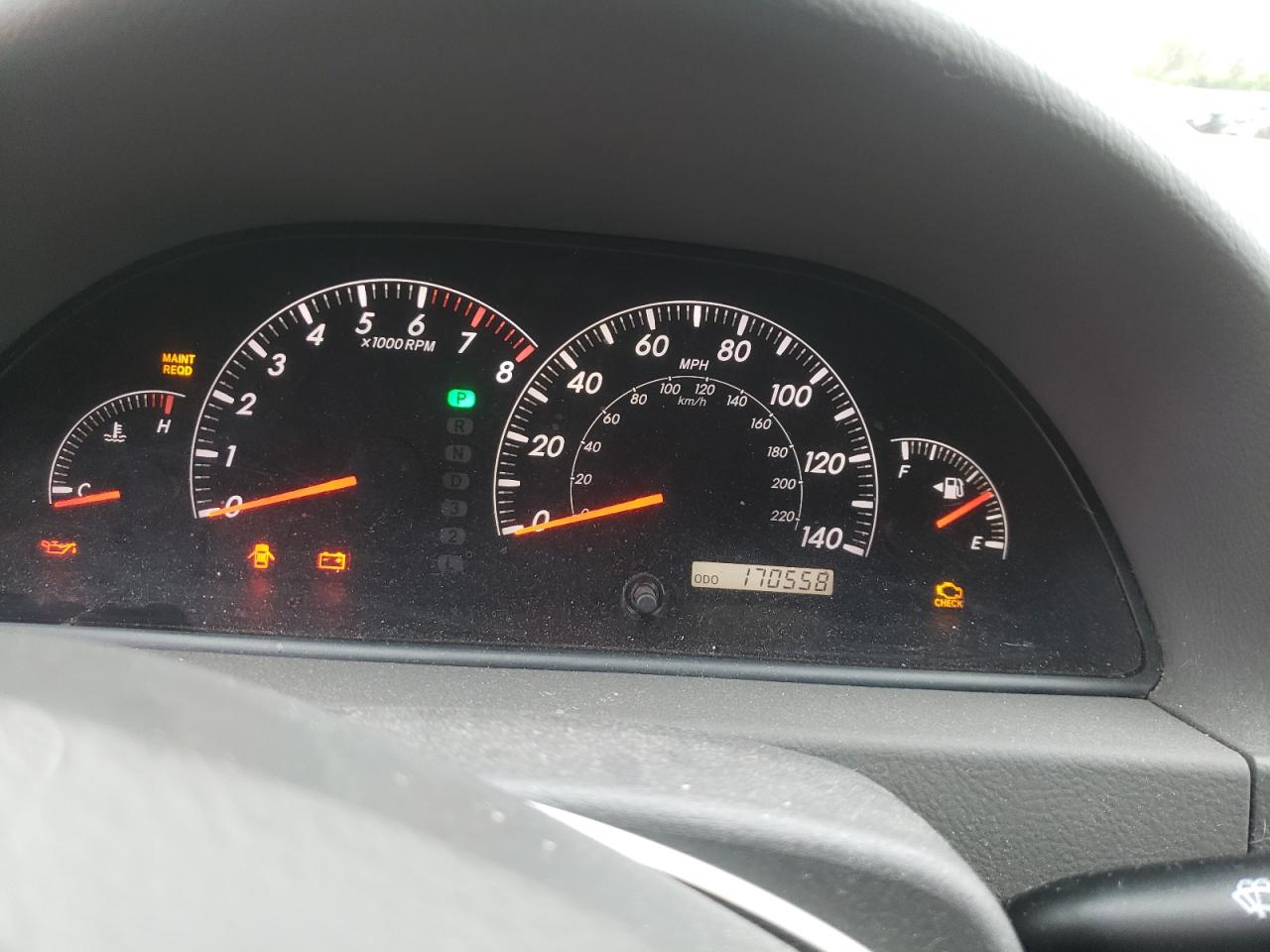 Photo 8 from auction – 2005 TOYOTA CAMRY LE with VIN 4T1BE30KX5U639737