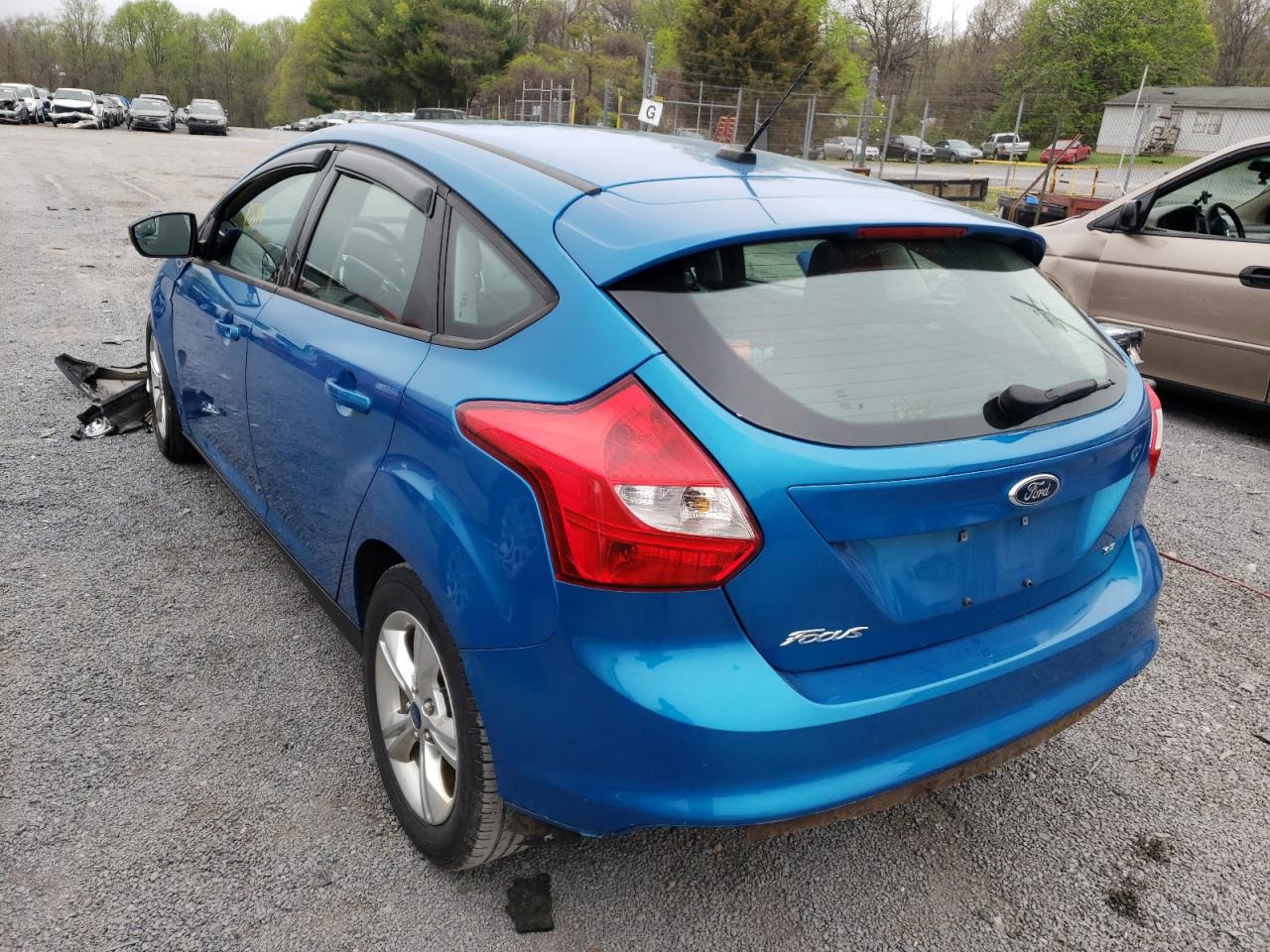 Photo 3 from auction – 2012 FORD FOCUS SE with VIN 1FAHP3K21CL246871