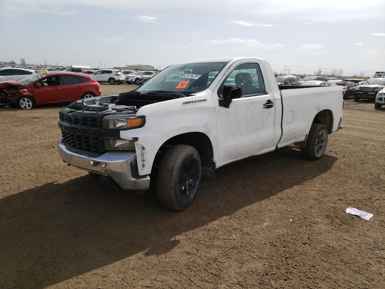 Photo 2 from auction – 2021 CHEVROLET SILVERADO with VIN 3GCNWAEF5MG363287