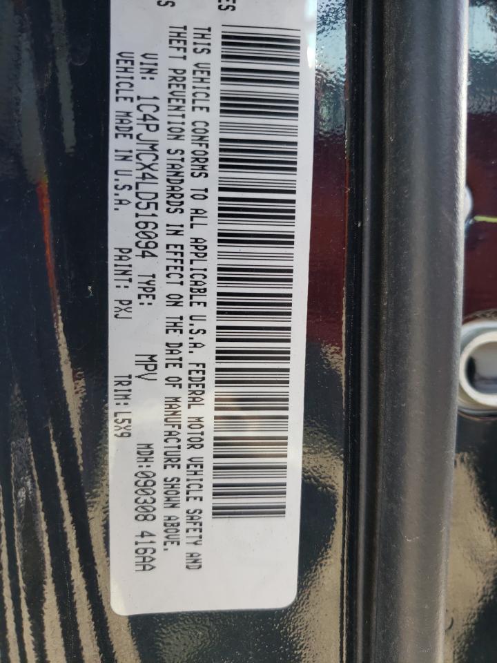 Photo 10 from auction – 2020 JEEP CHEROKEE L with VIN 1C4PJMCX4LD516094