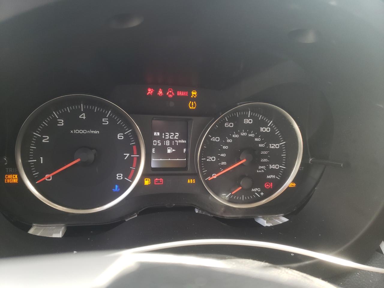 Photo 8 from auction – 2015 SUBARU IMPREZA PR with VIN JF1GPAC61F8327975