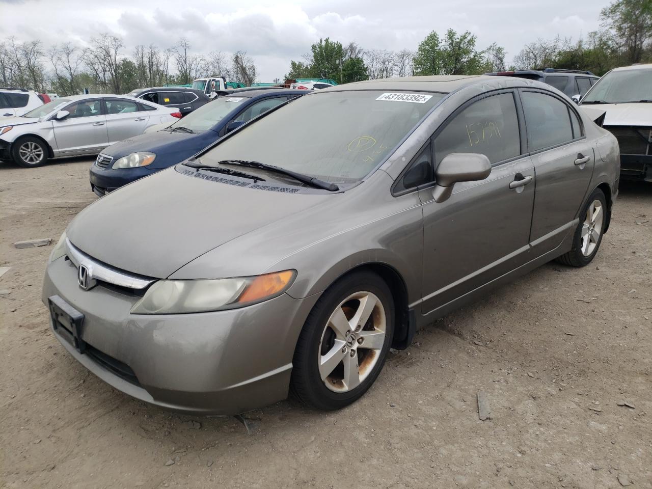 Photo 2 from auction – 2008 HONDA CIVIC EXL with VIN 2HGFA16998H501464