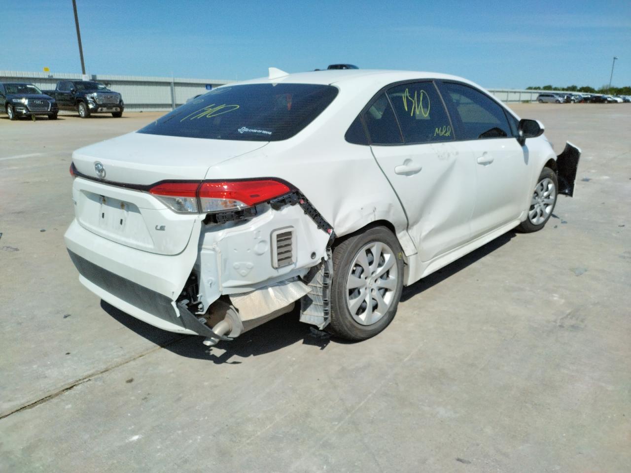 Photo 4 from auction – 2021 TOYOTA COROLLA LE with VIN JTDEPMAEXMJ128281