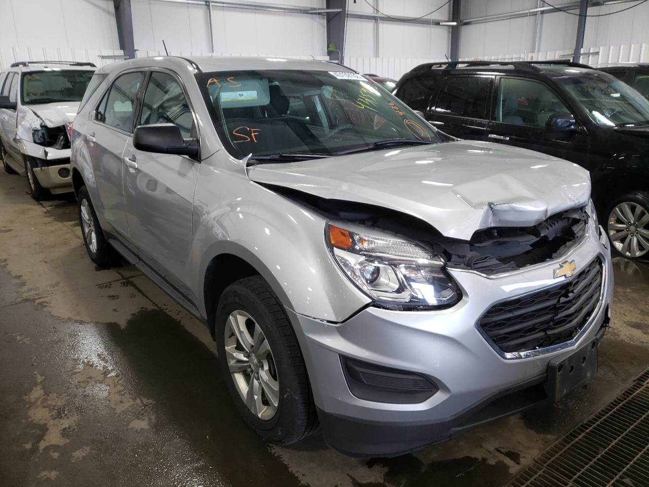 CHEVROLET EQUINOX LS 2016 with VIN 2GNALBEKXG1138068 - Photo from auction
