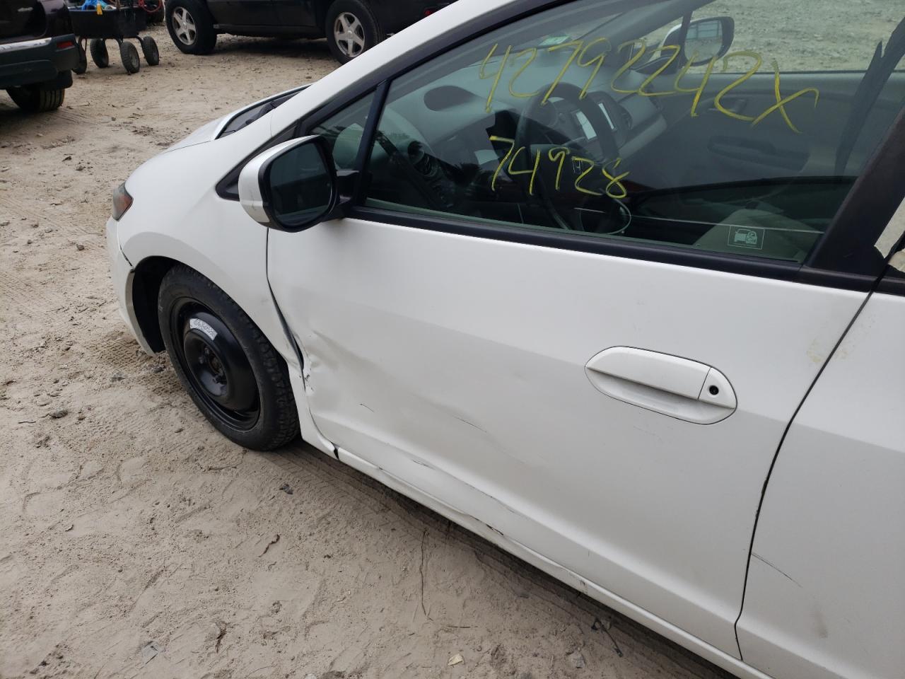 Photo 9 from auction – 2011 HONDA INSIGHT with VIN JHMZE2H39BS006789
