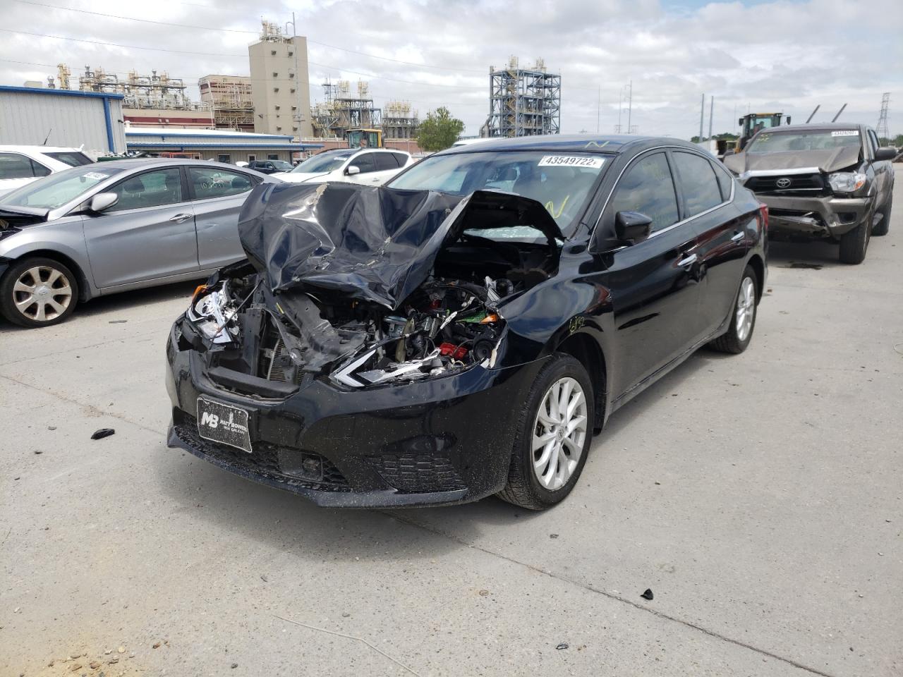 Photo 2 from auction – 2018 NISSAN SENTRA with VIN 3N1AB7AP6JL655290