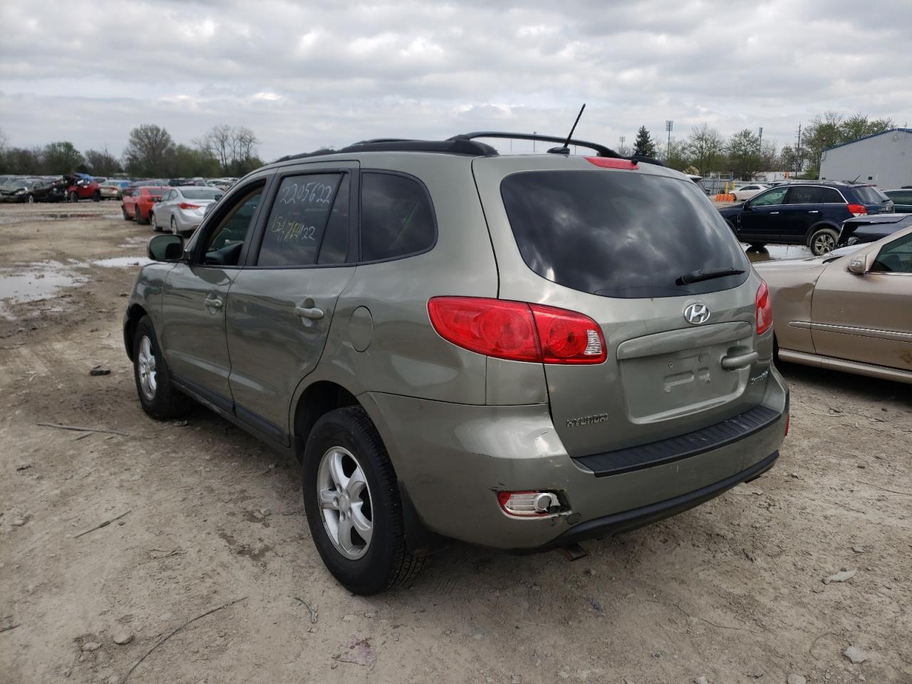 Photo 3 from auction – 2008 HYUNDAI SANTA FE G with VIN 5NMSG13D78H211006