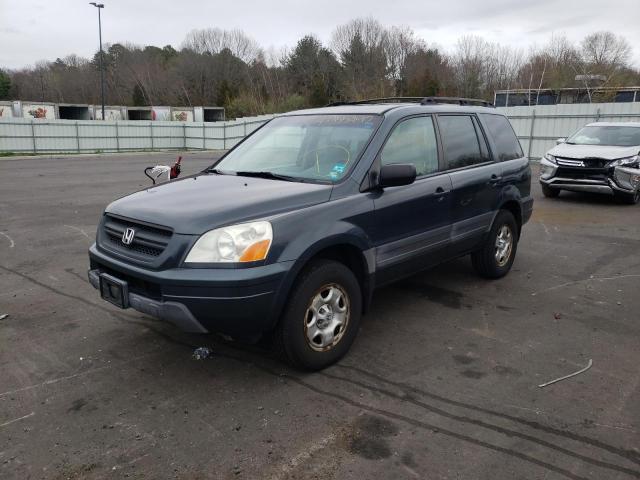 Photo 2 from auction – 2004 HONDA PILOT LX with VIN 2HKYF18104H616200