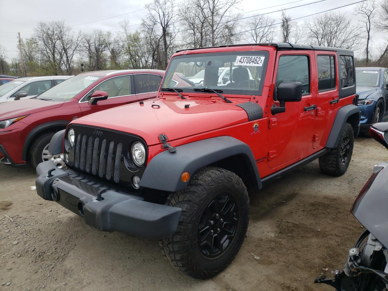 Photo 2 from auction – 2017 JEEP WRANGLER U with VIN 1C4BJWDG4HL645387