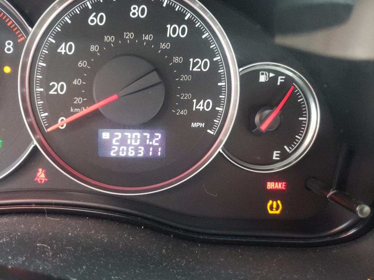 Photo 8 from auction – 2008 SUBARU LEGACY 2.5 with VIN 4S3BL616587222994