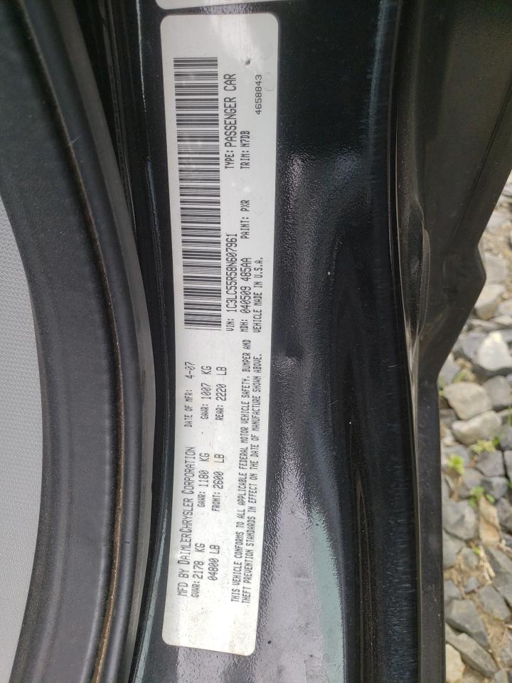 Photo 10 from auction – 2008 CHRYSLER SEBRING with VIN 1C3LC55R58N607961
