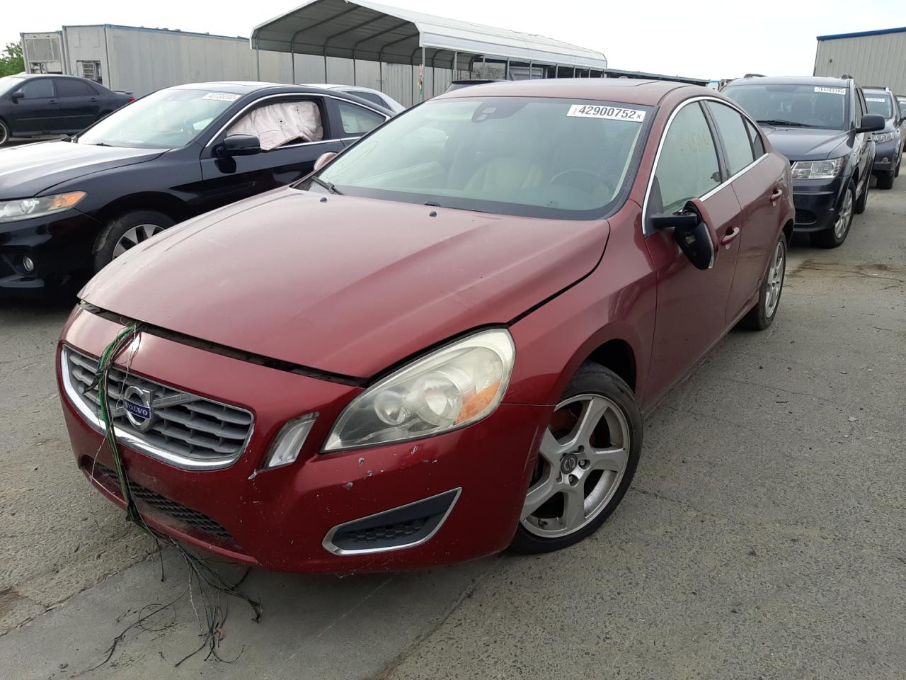 Photo 2 from auction – 2012 VOLVO S60 T5 with VIN YV1622FSXC2054692
