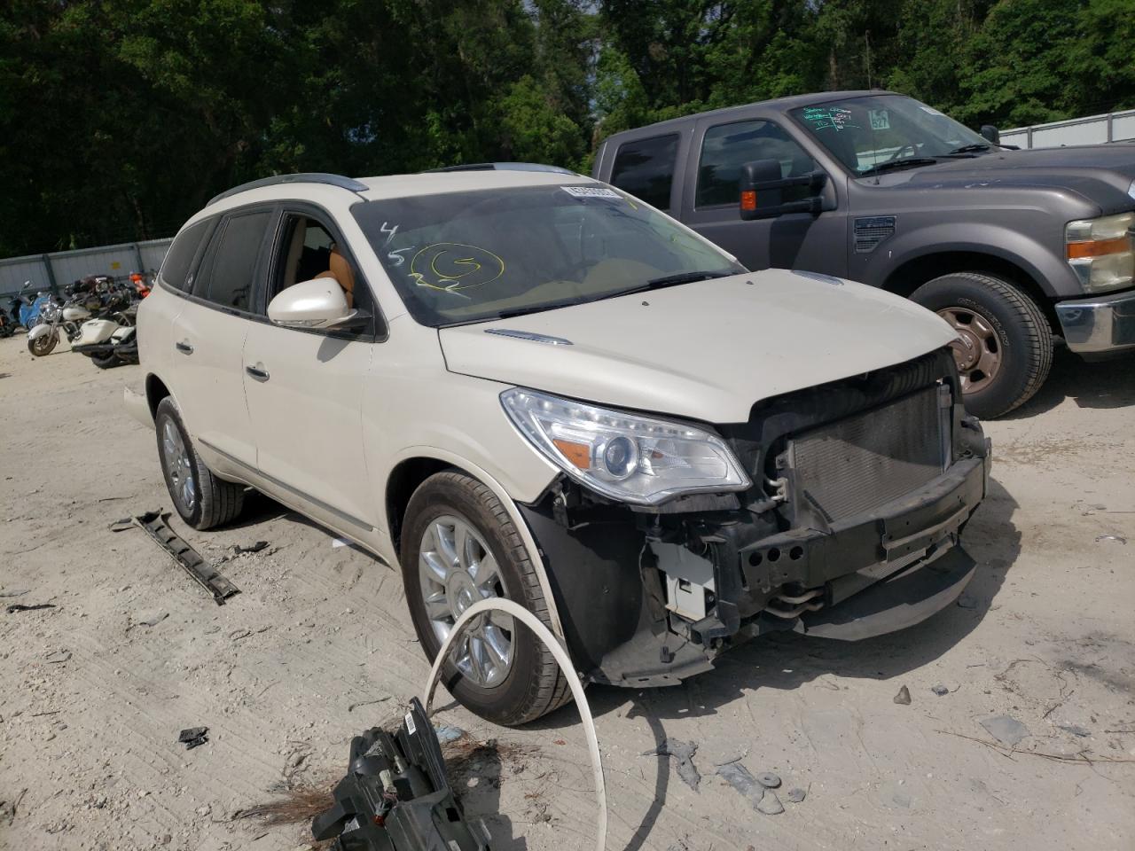 BUICK ENCLAVE 2015 with VIN 5GAKRBKD7FJ218967 - Photo from auction