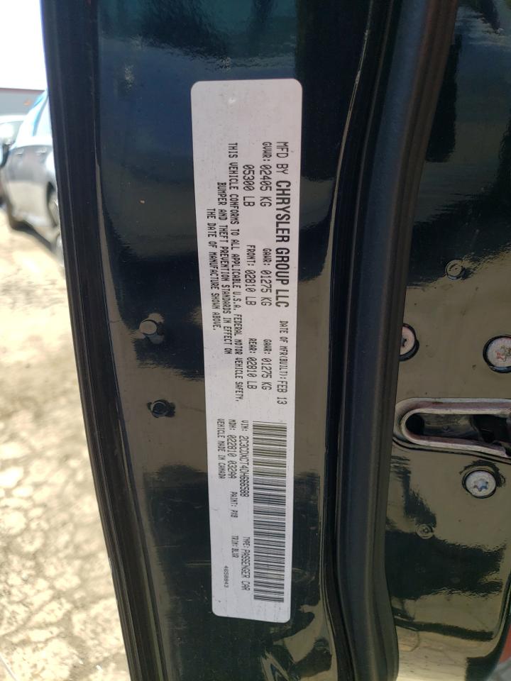 Photo 10 from auction – 2013 DODGE CHARGER R/ with VIN 2C3CDXCT4DH666588