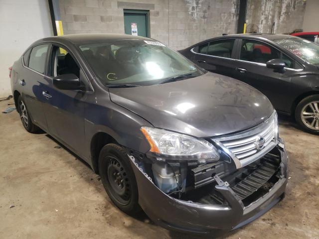 NISSAN SENTRA S 2014 with VIN 3N1AB7AP1EY219133 - Photo from auction