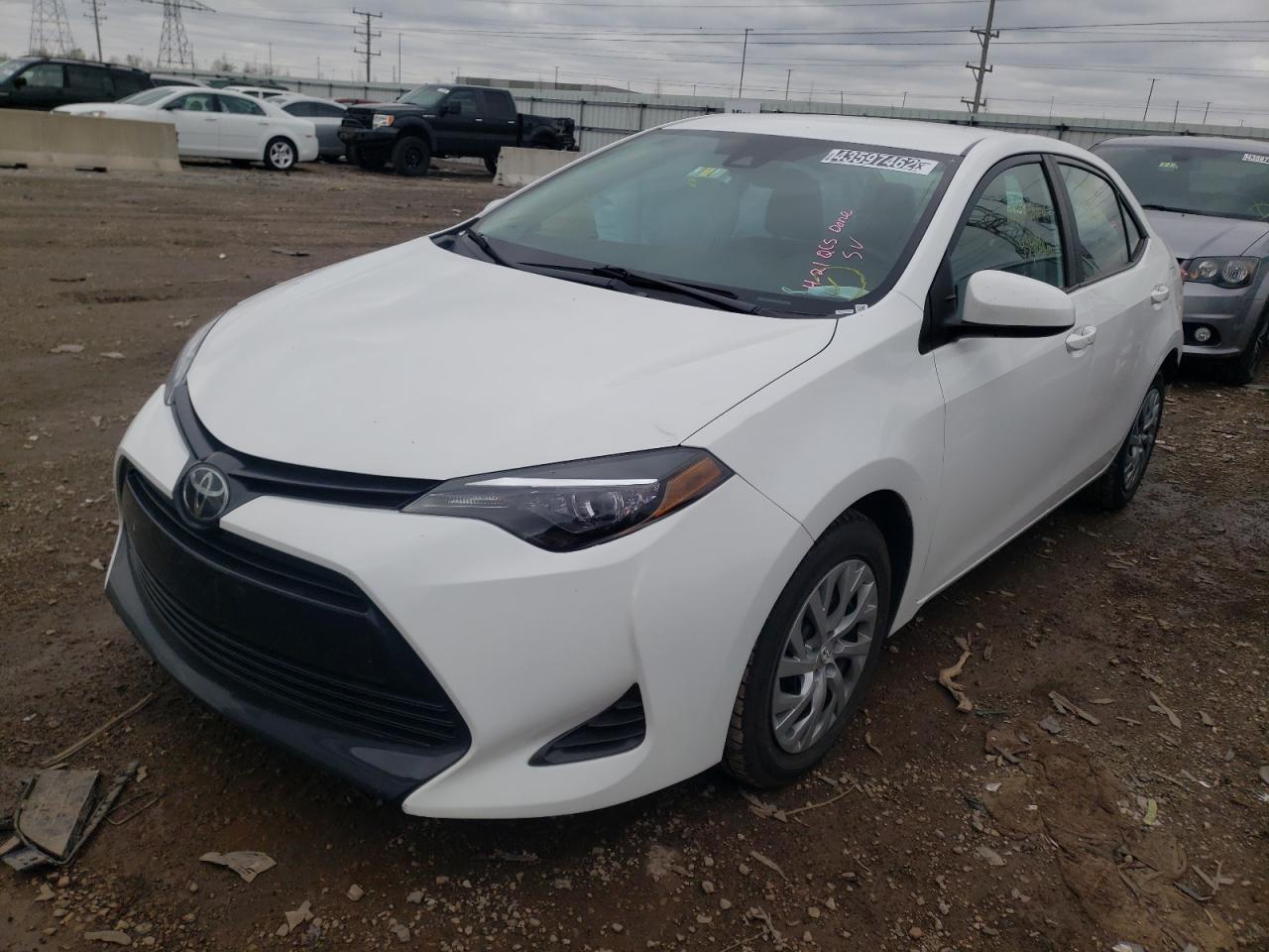 Photo 2 from auction – 2019 TOYOTA COROLLA L with VIN 2T1BURHE4KC212054